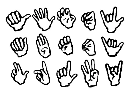 The Diversity of Handshapes and Gestures in Sign Languages