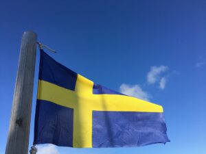 the swedish flag, liehuu, flagpole knob-2975686.jpg